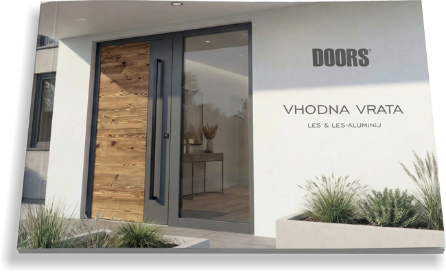 Katalog Les in les-alu vhodna vrata